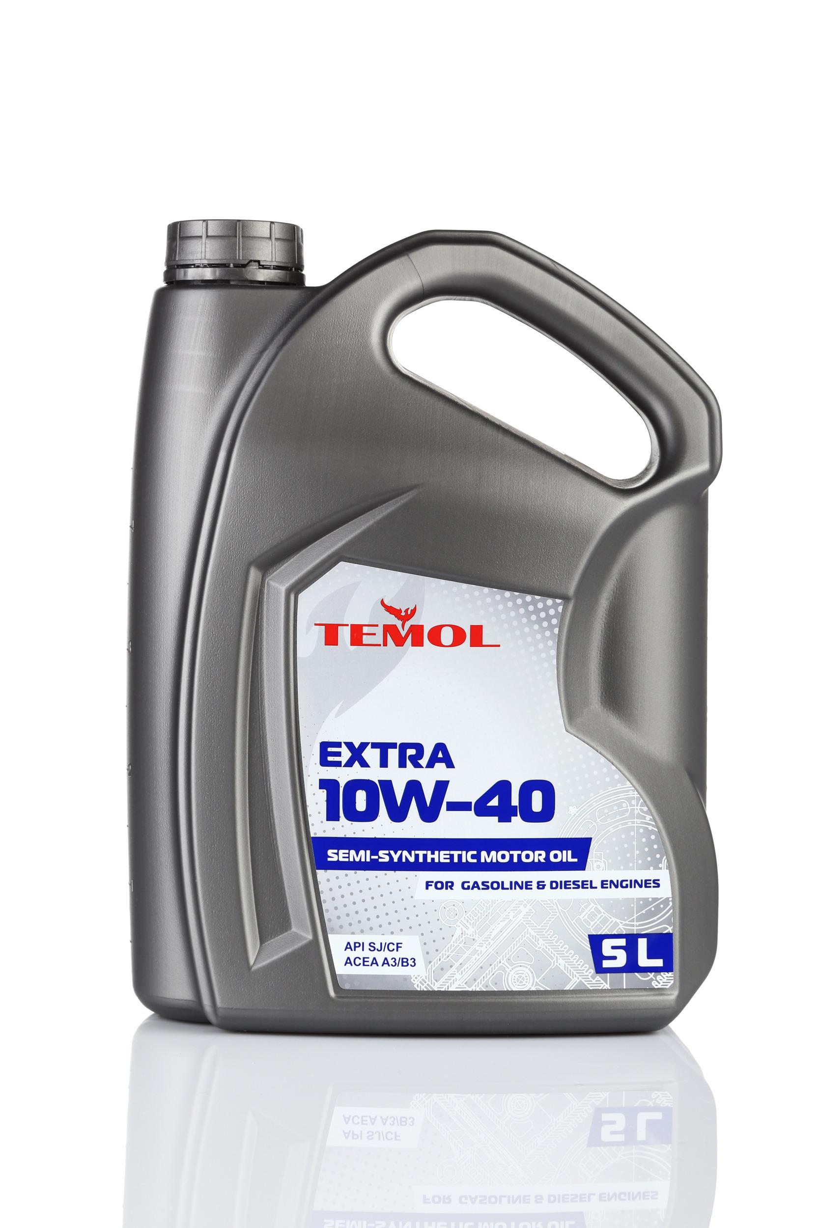 Моторна олива TEMOL EXTRA 10W-40 5 л (T-E10W40-5L)