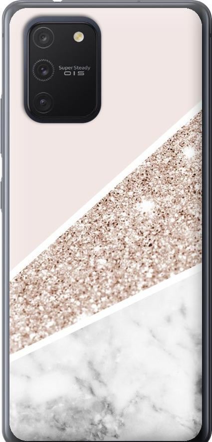 Чехол на Samsung Galaxy S10 Lite 2020 Пастельный мрамор (4342u-1851-42517)