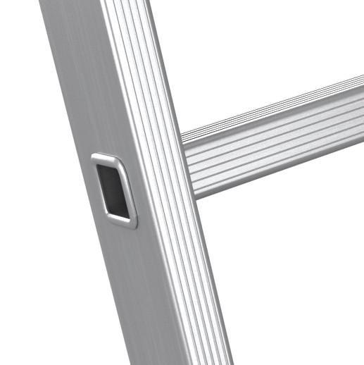 Лестница алюминиевая односекционная Меткас 1х5 1,41 м (3DPanda-1H602005) - фото 3 Лестница алюминиевая односекционная Меткас 1х5 1,41 м (3DPanda-1H602005) - фото 3