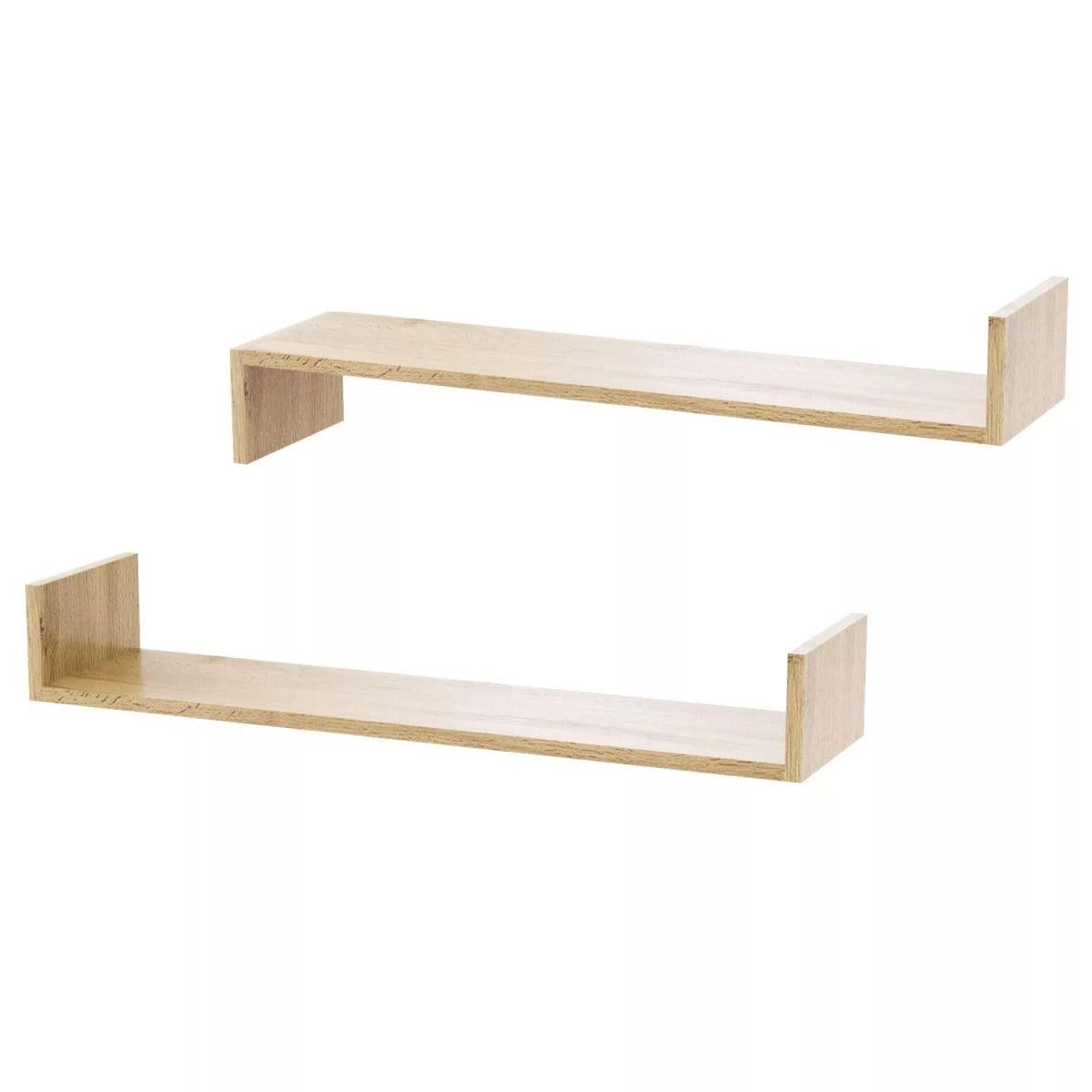 Полка книжная комплект ART IN HEAD Asgard 2в1 820x120x200 мм Дуб крафт золотой (AG05120000000)