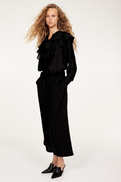 Брюки H&M XS Чорний (1222450П)