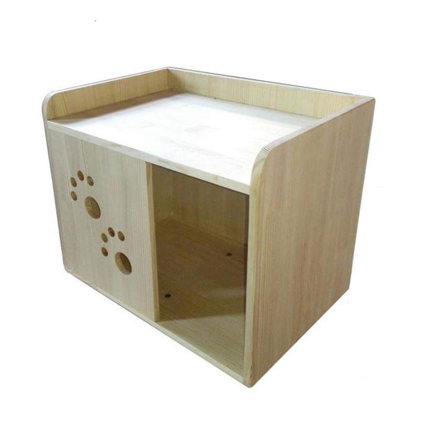 Домик для кошки из дерева Чардаш Бланже (ДДК-000101)
