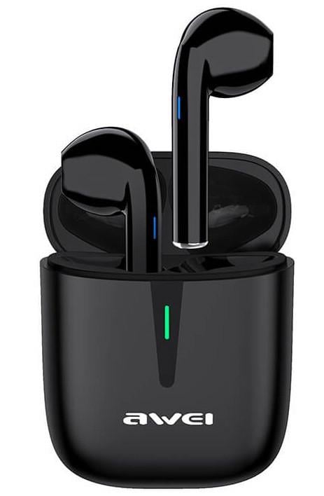Навушники Bluetooth AWEI T21 TWS BT5.0 Чорний (1434902262) Навушники Bluetooth AWEI T21 TWS BT5.0 Чорний (1434902262)