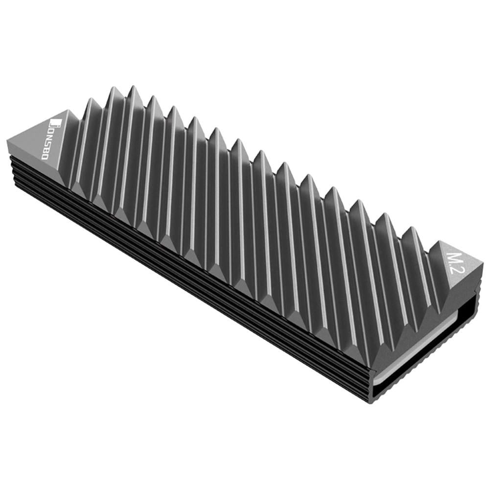 Радиатор охлаждения Jonsbo M.2 2280 для SSD NVMe теплоотвод из алюминиевого сплава с тепловой прокладкой