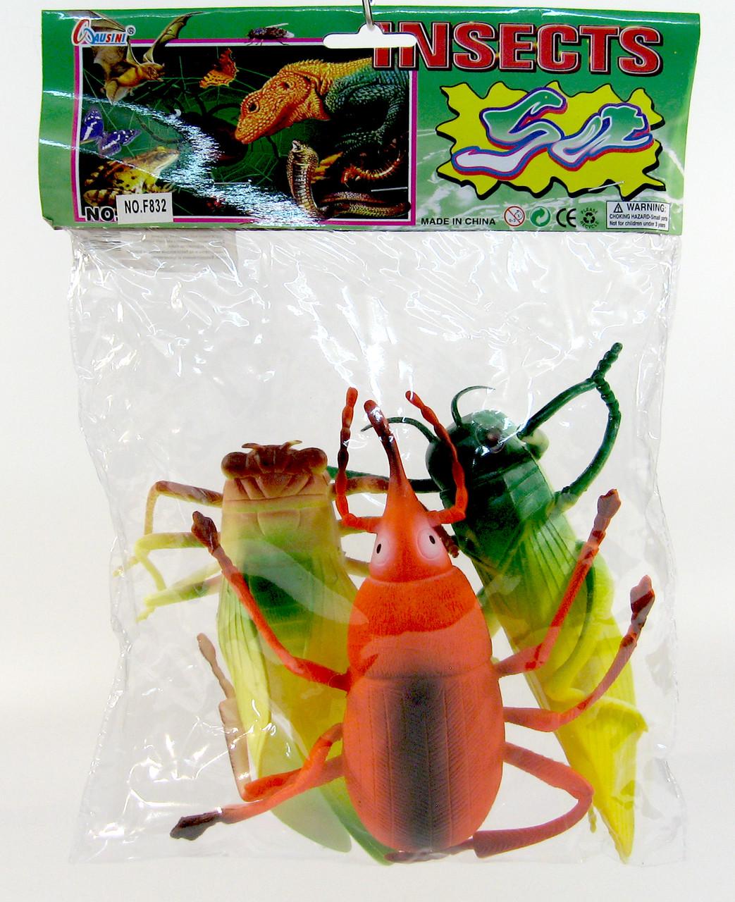 Набор фигурок F832/1 Насекомые 3 шт. - фото 2 Набор фигурок F832/1 Насекомые 3 шт. - фото 2