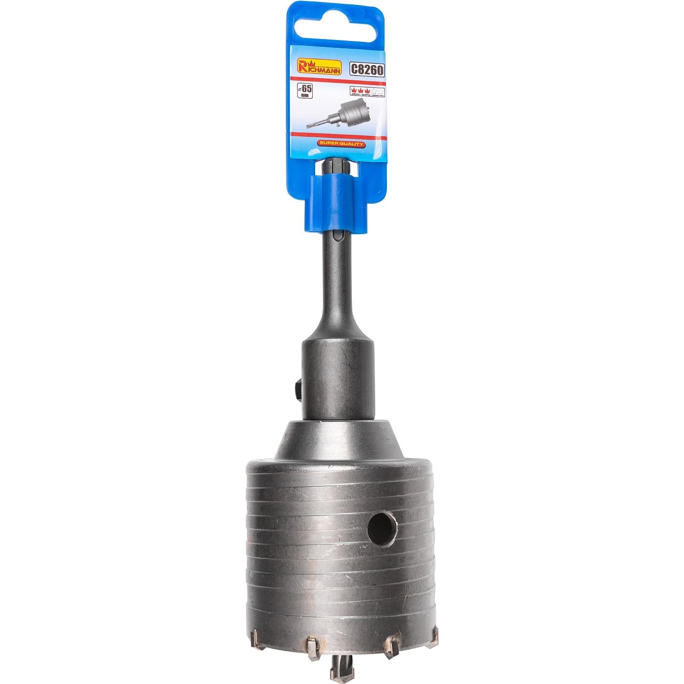 Сверло корончатое по бетону и кирпичу Richmann 65 мм SDS (C8260)