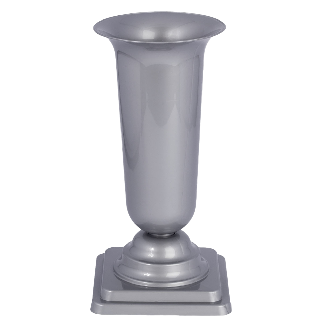 Вазон Дама з підставкою 19,7 см Металік (46564) - фото 1 Вазон Дама з підставкою 19,7 см Металік (46564) - фото 1