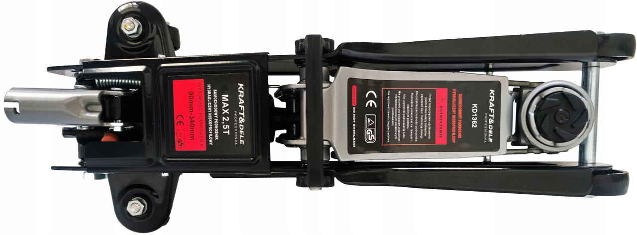 Домкрат подкатной гидравлический Kraft&Dele низкопрофильный 2,5 т 90-340 мм - фото 10 Домкрат подкатной гидравлический Kraft&Dele низкопрофильный 2,5 т 90-340 мм - фото 10