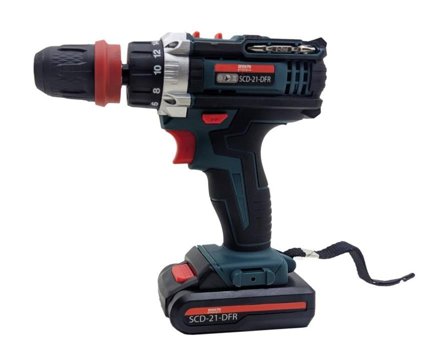 Шуруповерт акумуляторний Spektr SCD-21В DFR