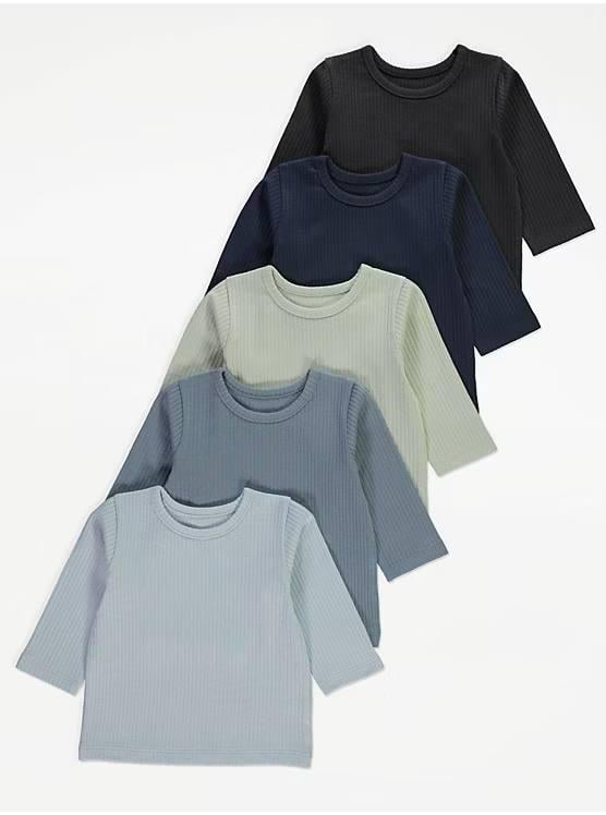 Кофти в рубчик George 74 см 5 шт. (33)