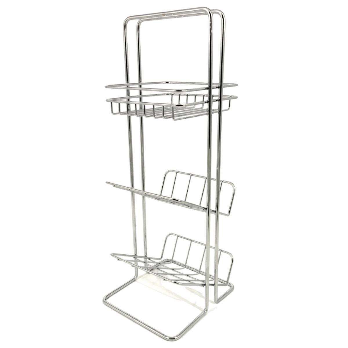 Полка кухонная для сушки посуды A-Plus 3 яруса (1170)