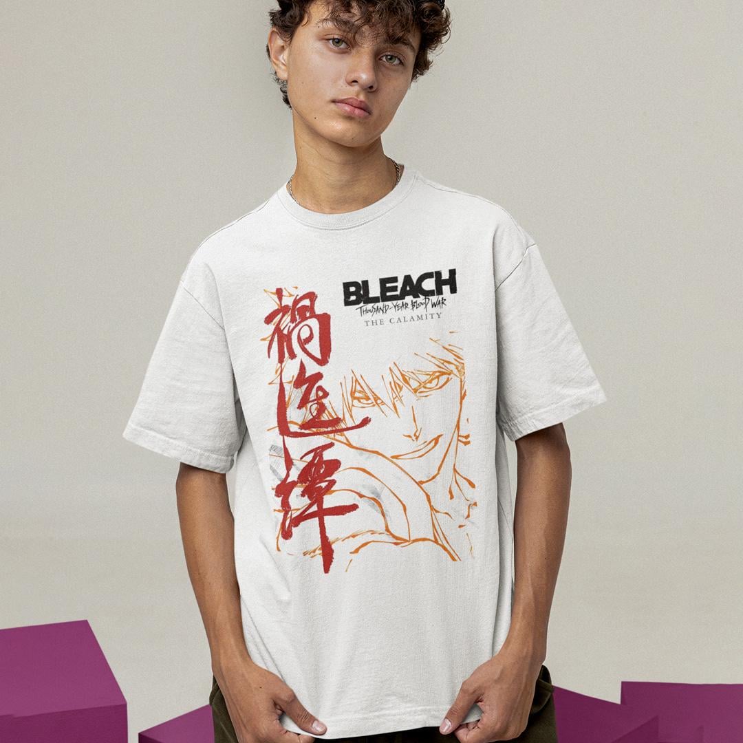 Футболка унисекс Bleach Bleach Thousand Year Blood War The Calamity wht L Белый (0000022941)