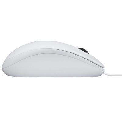 Комп'ютерна мишка Logitech B100 White (910-003360) - фото 2
