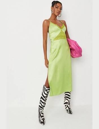 Платье Missguided DD931016 р. 38 Зеленый
