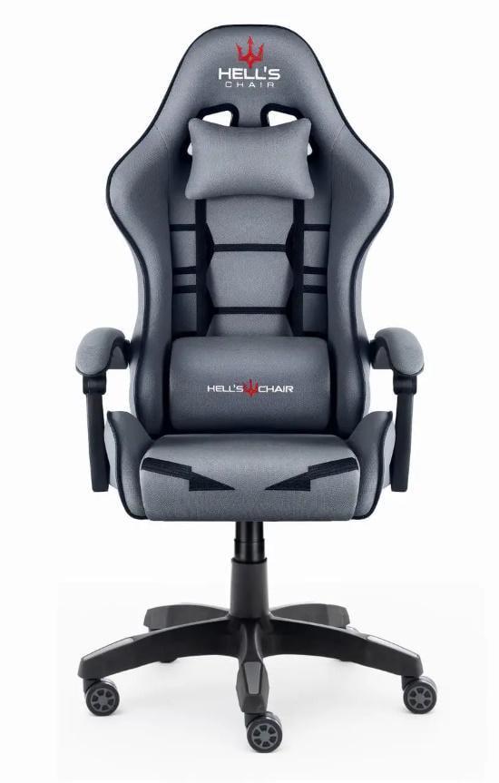 Крісло комп'ютерне Hell's Chair HC-1008 Grey (А14)