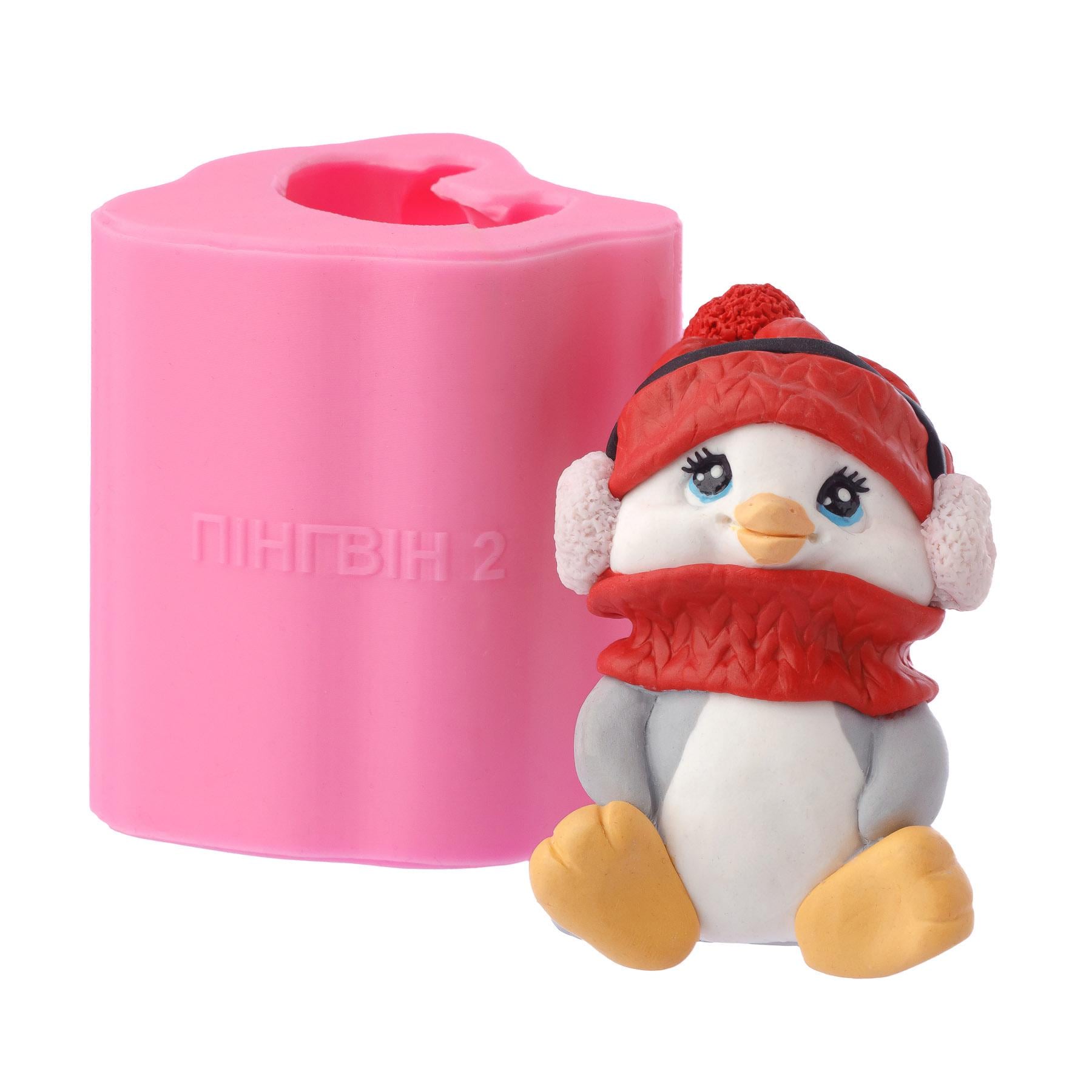 Молд силиконовый Пингвин 2 (8474)