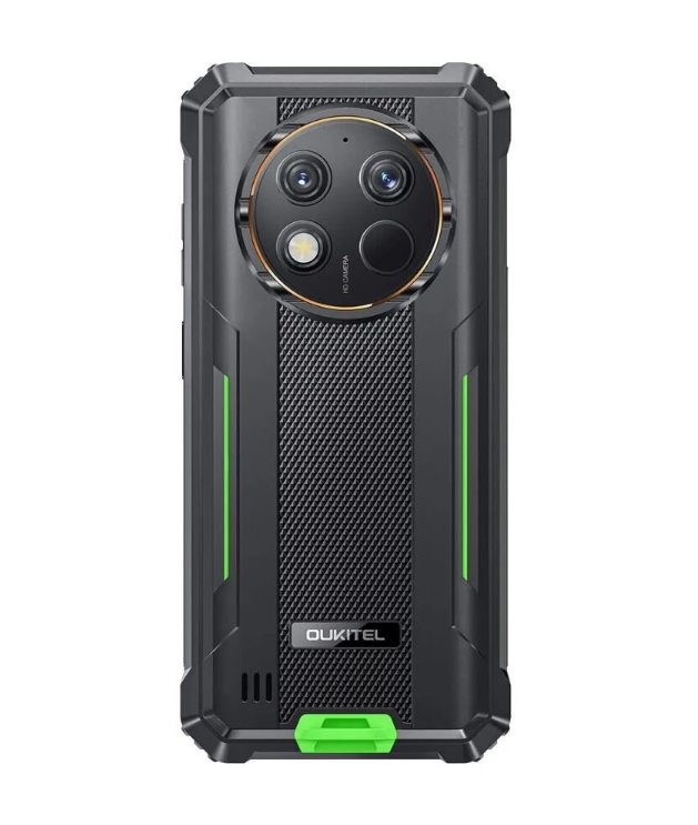 Смартфон Oukitel G1 6/256 GB IP69k NFC Black/Green (23653333) - фото 3 Смартфон Oukitel G1 6/256 GB IP69k NFC Black/Green (23653333) - фото 3