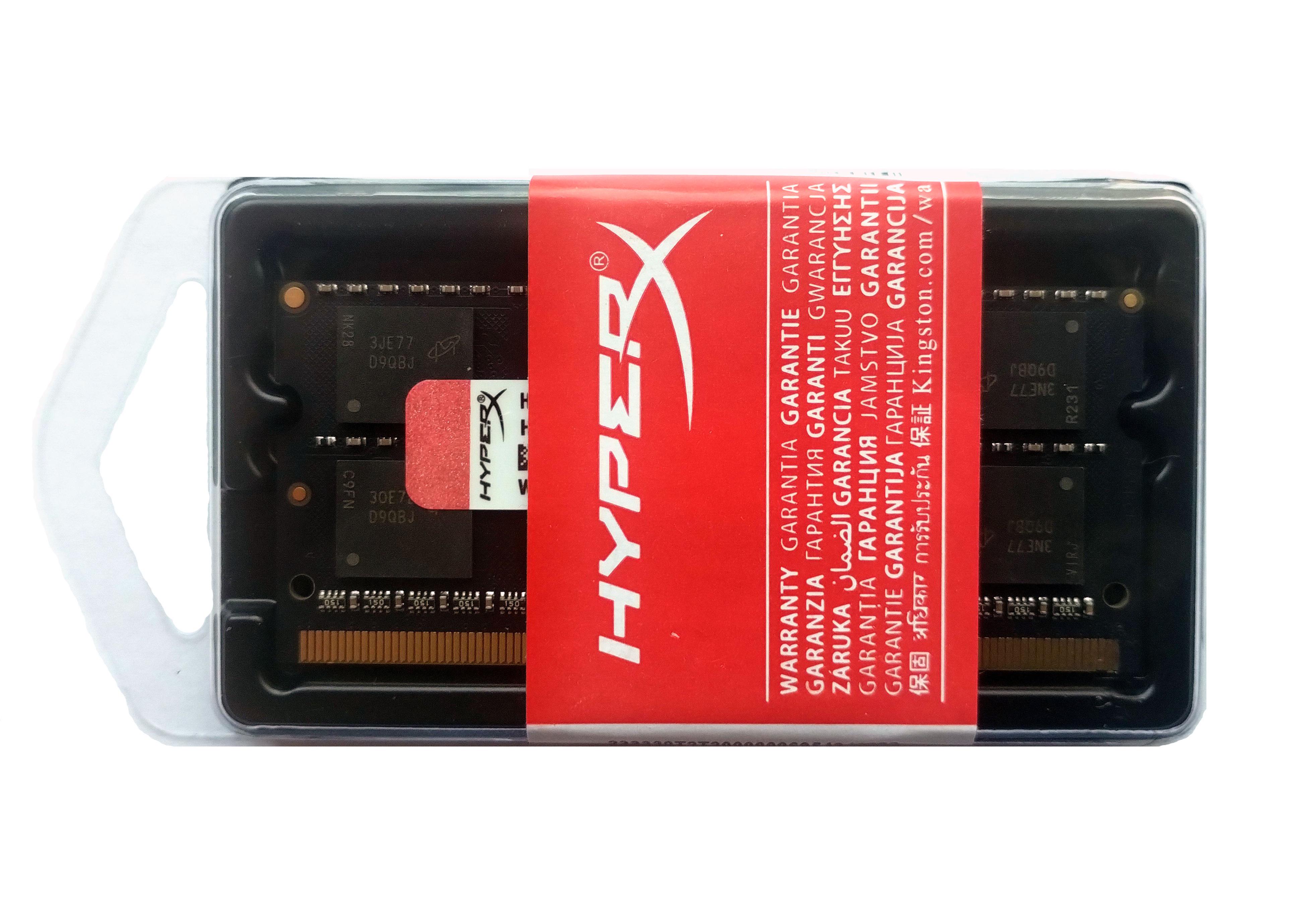 Оперативна пам'ять для ноутбуків HyperX SO-DIMM DDR3L 1600 MHz IMPACT 8 GB (HX316LS9IB/8) - фото 2