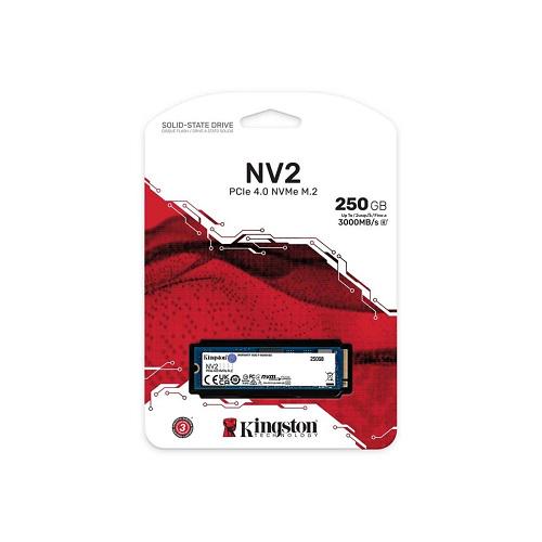 Накопитель Kingston NV2 250 Гб M.2 2280 PCI Express 4.0x4 (a0e94597) - фото 3