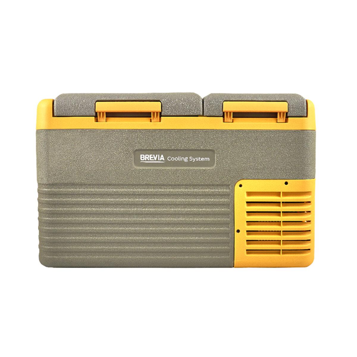 Холодильник автомобильный Brevia двухкамерный 25 л (22545)