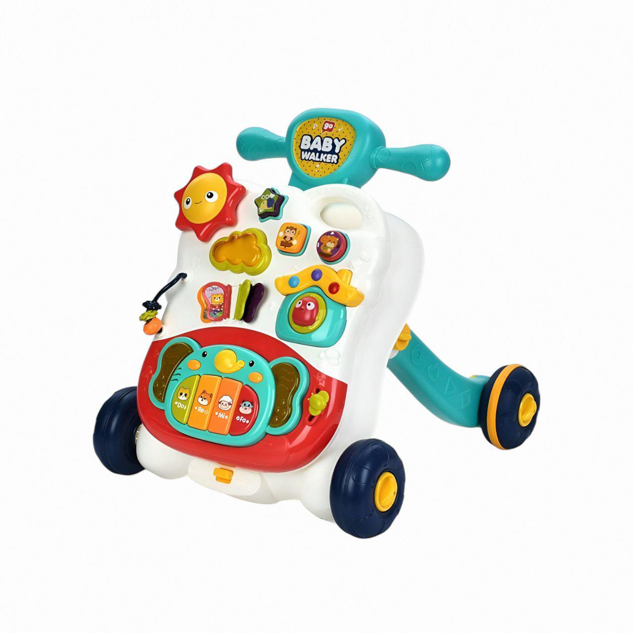 Каталка-ходунки 839 с музыкой/светом/сортером и пианино