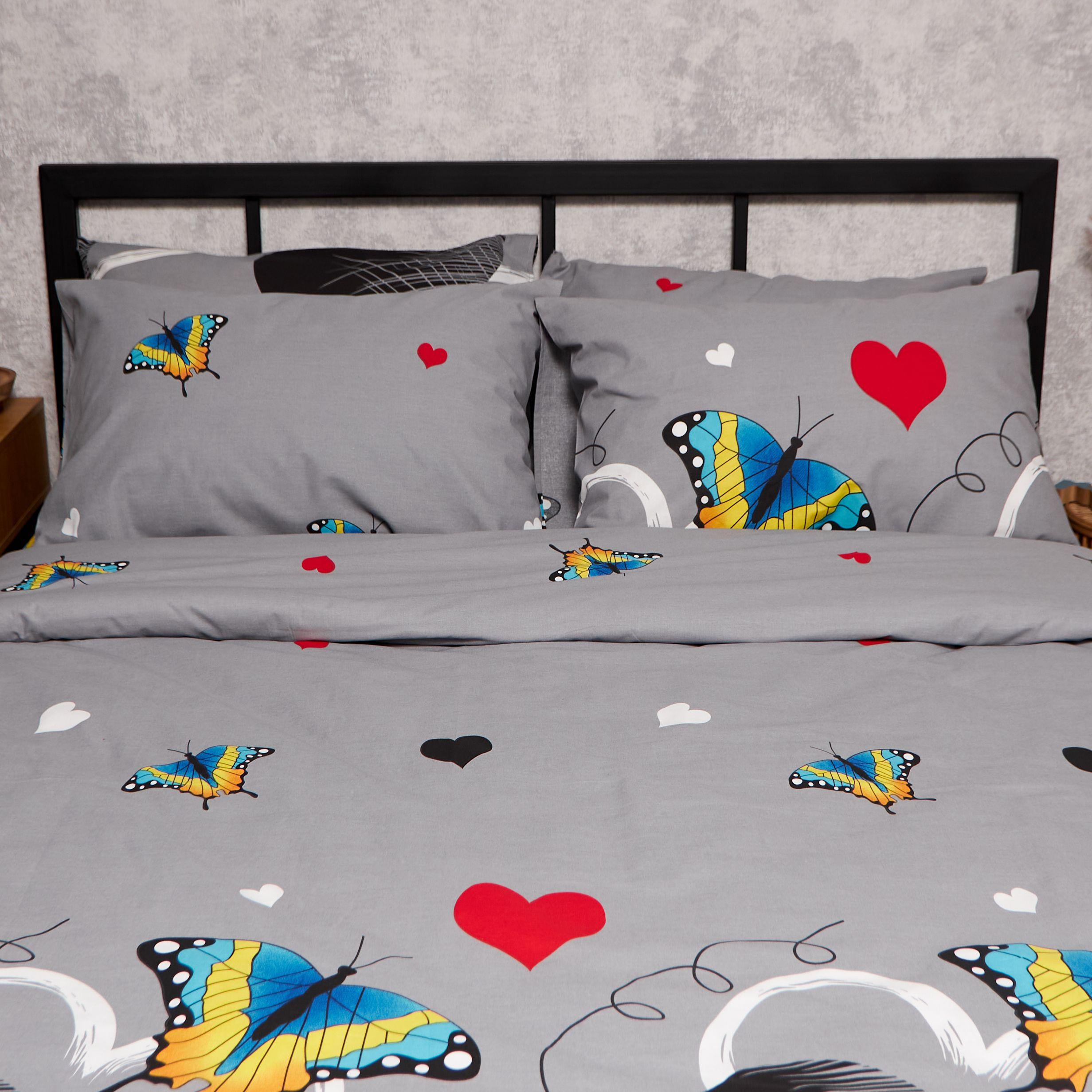 Набор наволочек Moon&Star Бязь Gold Люкс 50х70 см 2 шт. Butterfly Love (MS-840001293)