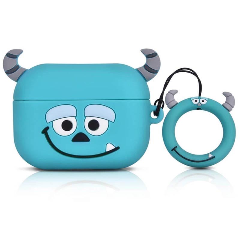 Футляр протиударний силіконовий Cartoons&Heroes Саллі для навушників AirPods 3 з кільцем (00000065964_10)