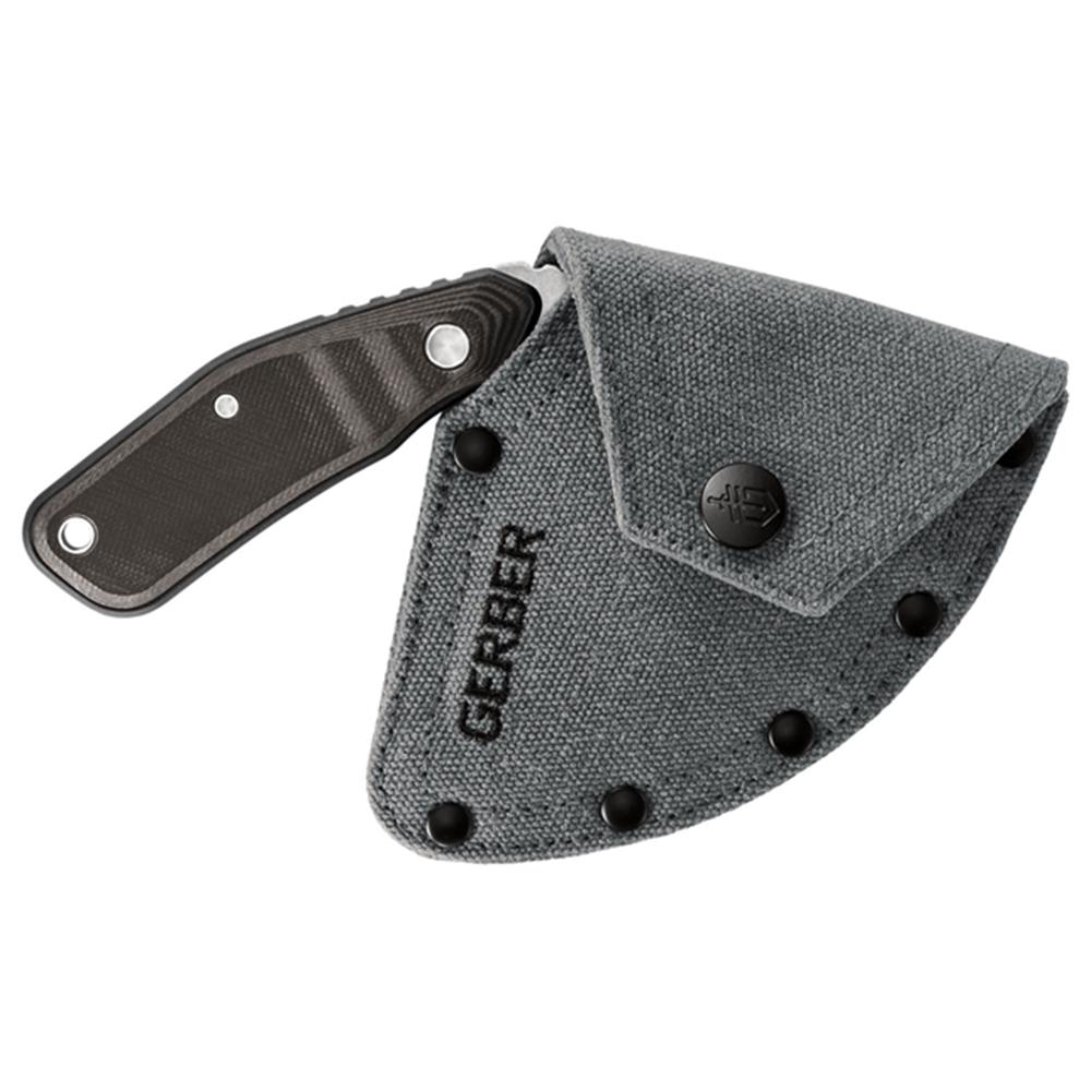 Ніж туристичний Gerber Downwind Ulu 16,3 см Black (1059842) - фото 3