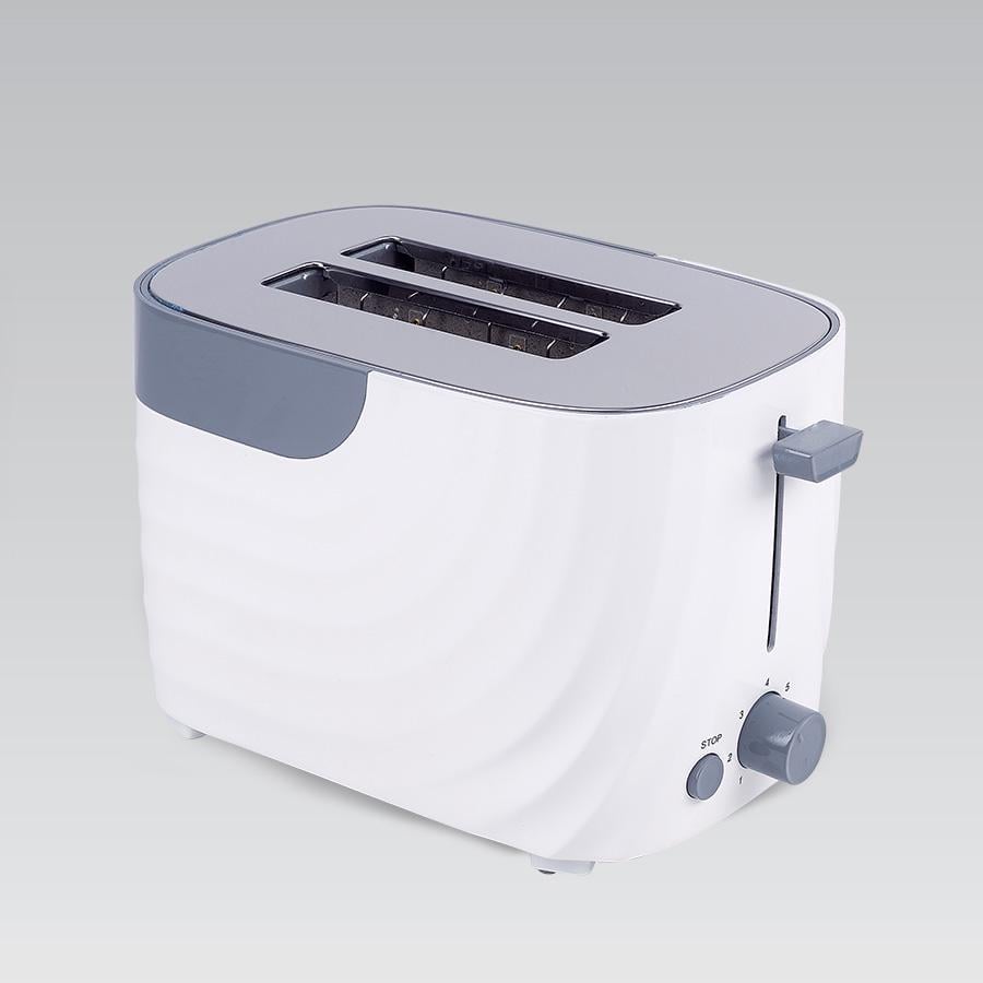 Тостер Maestro MR-706 на 2 ломтика с регулировкой поджаривания 700 Вт White (33309416)