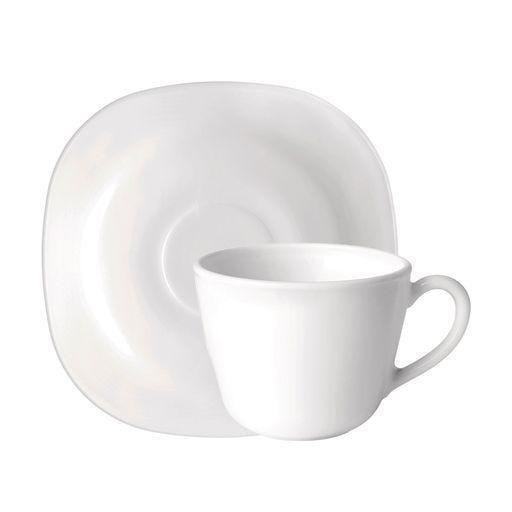 Набор чашек для кофе с блюдцами Bormioli Rocco Parma 220 мл 6 шт. (498950SN3021990)