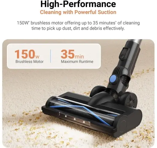 Пылесос аккумуляторный DREAME Mova Cordless Vacuum Cleaner J10 - фото 2