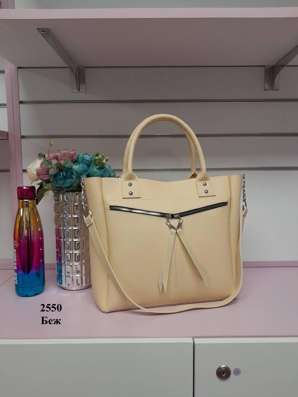 Сумка женская шопер через плечо из экокожи большая качественная для документов Бежевый - фото 6 Сумка женская шопер через плечо из экокожи большая качественная для документов Бежевый - фото 6