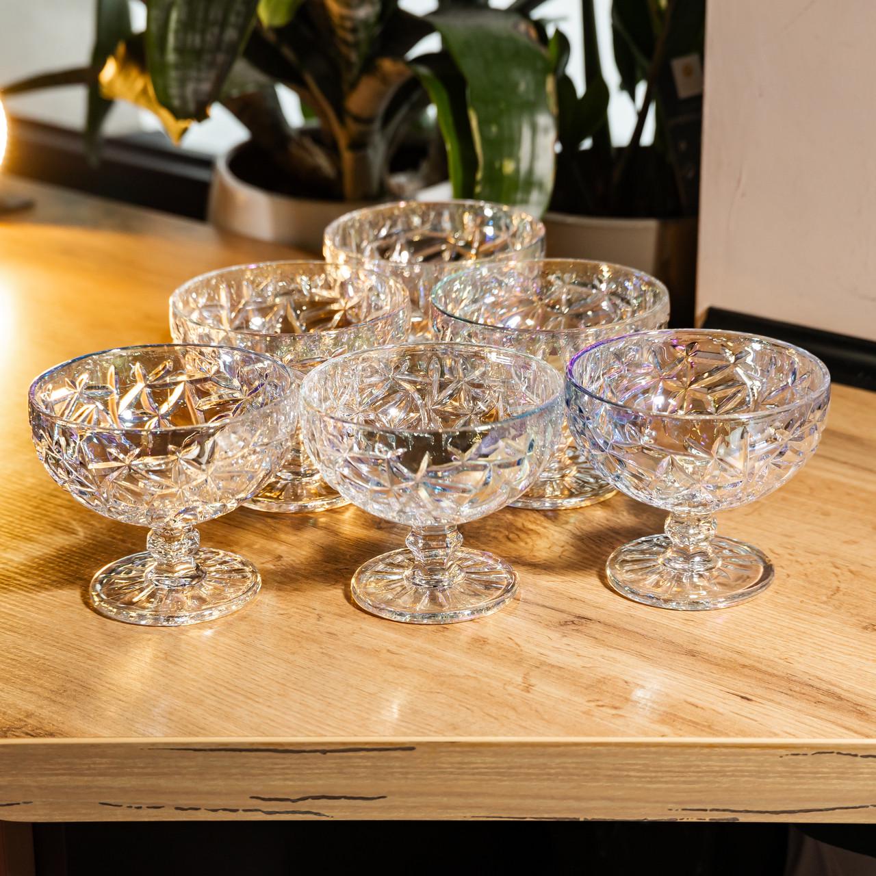 Набор креманок на ножке 6 шт. 340 мл (HP-19-177)