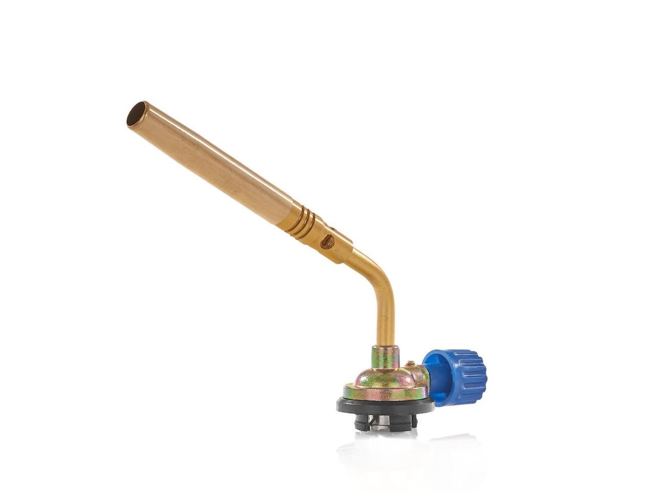 Газовая горелка на цанговом картидже GeKo с латунной насадкой 220 г (G20063)