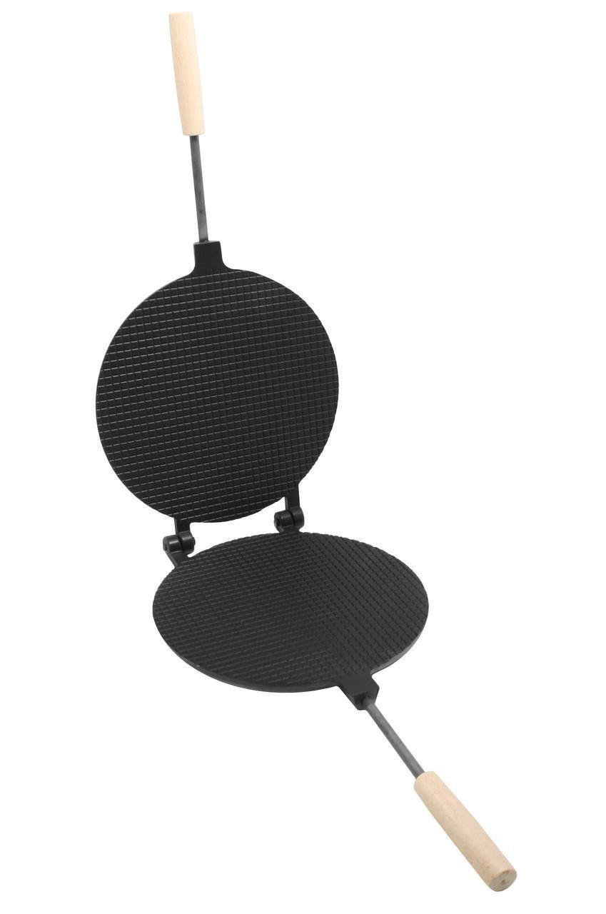 Форма для выпечки круглая с антипригарным/тефлоновым покрытием Вафельница (2032)