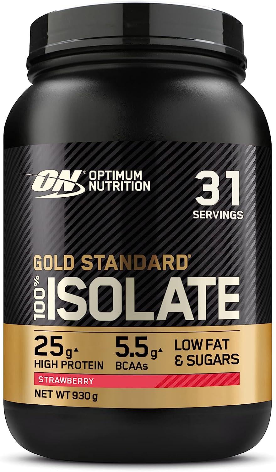 Протеин Optimum Nutrition Gold Standard 100% Isolate strawberry 930 г (00000038206)