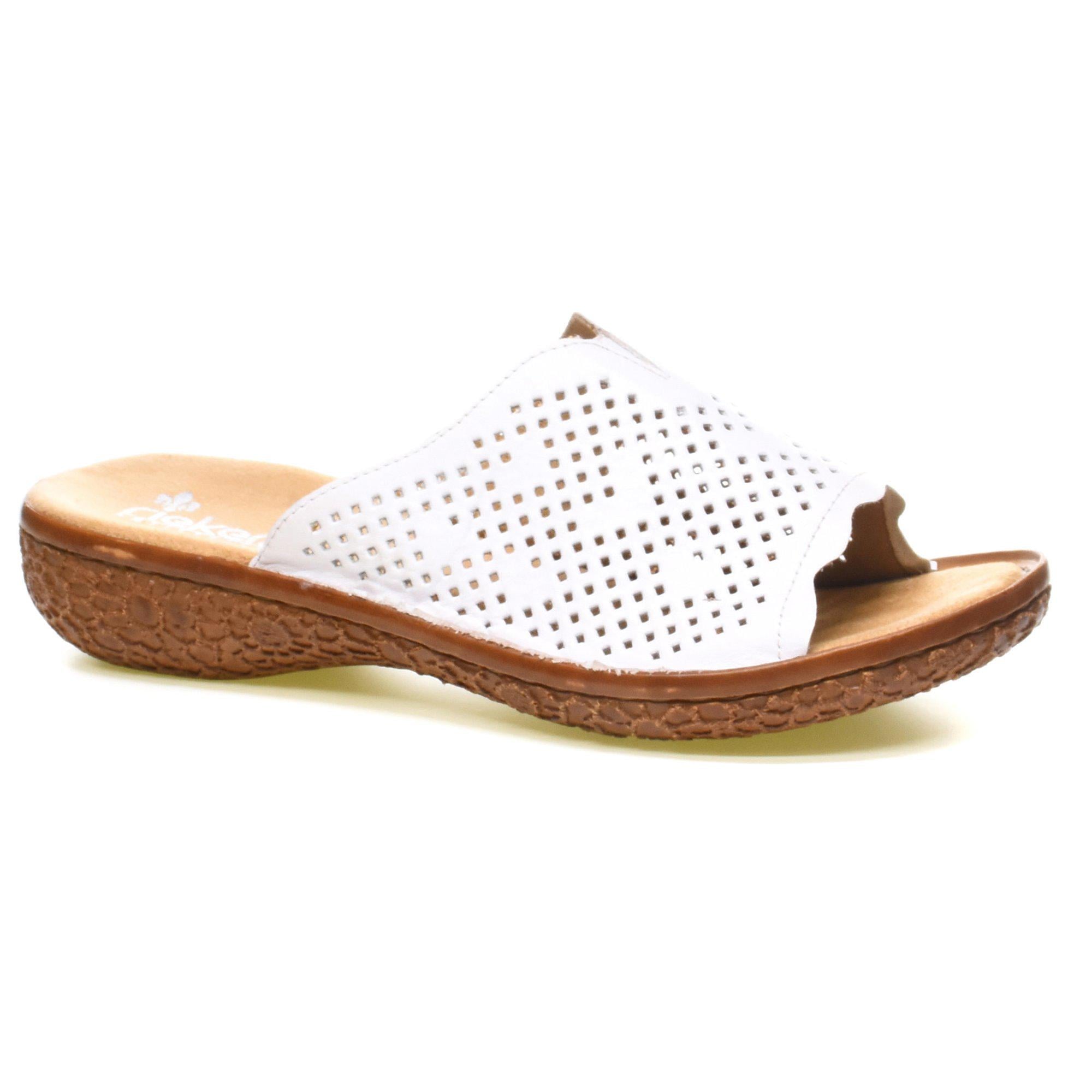 Шлепанцы женские Rieker р. 36 Белый (069719-36)