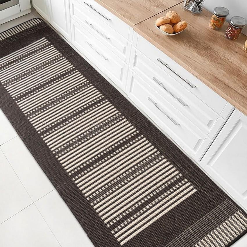Коврик для кухни Kitchen 1924591 67х200 см Коричневый