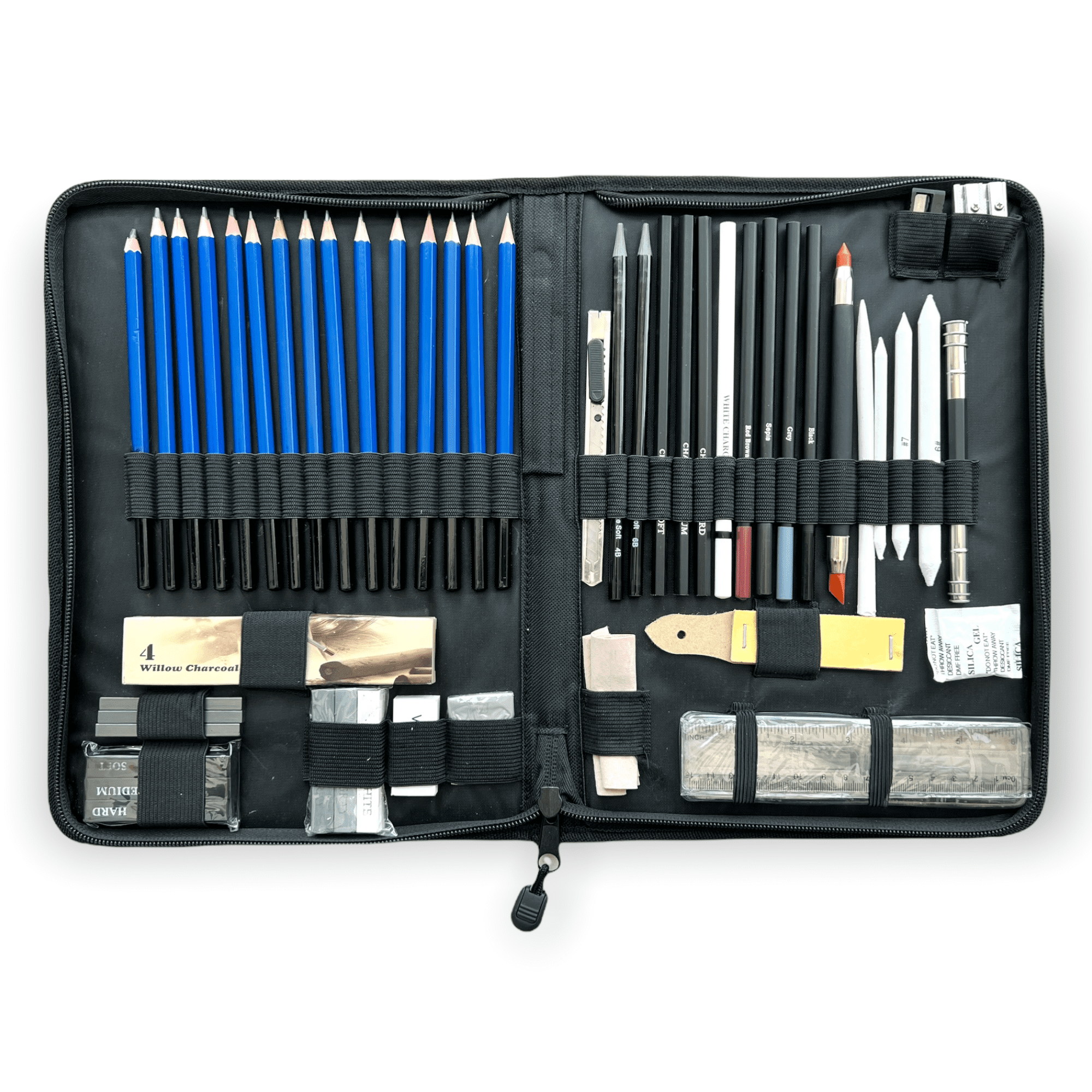 Набор карандашей Art Planet пантера для рисунка и графики 60 пр. графитовые карандаши