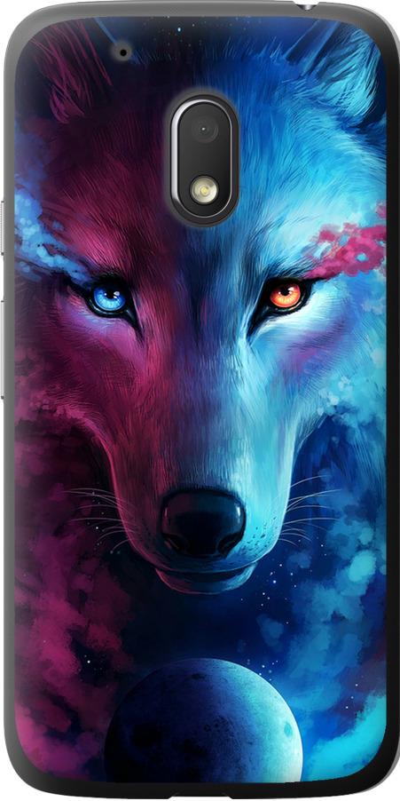 Чохол на Motorola Moto G4 Play Арт-вовк (3999u-860-42517)