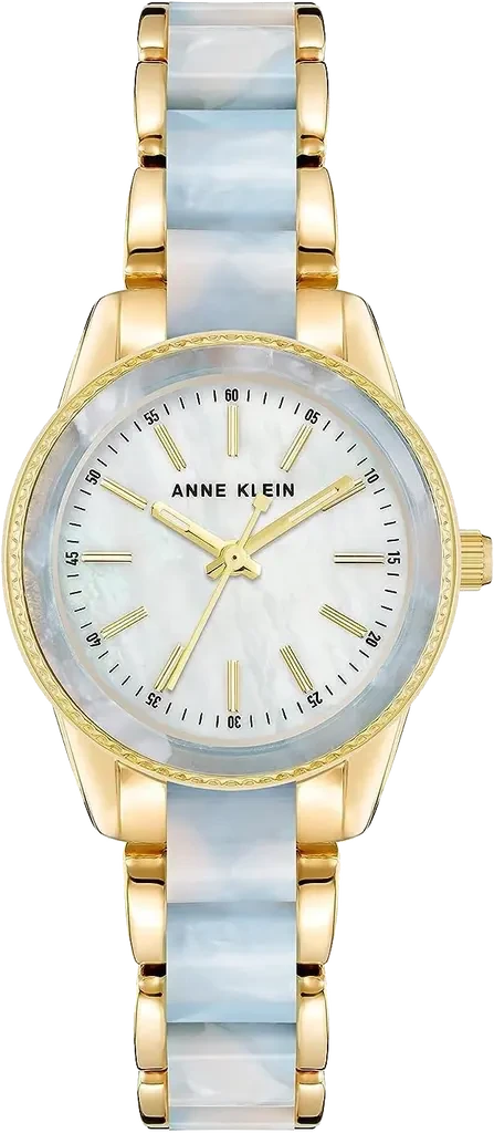 Наручные часы женские Anne Klein AK-3212LGGB с перламутровым циферблатом