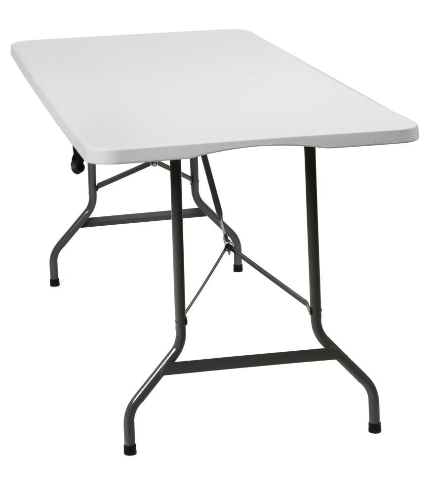 Туристический стол для пикника Bonro BS на металлической раме для 6 человек 180 см Белый (147-76-46000016)