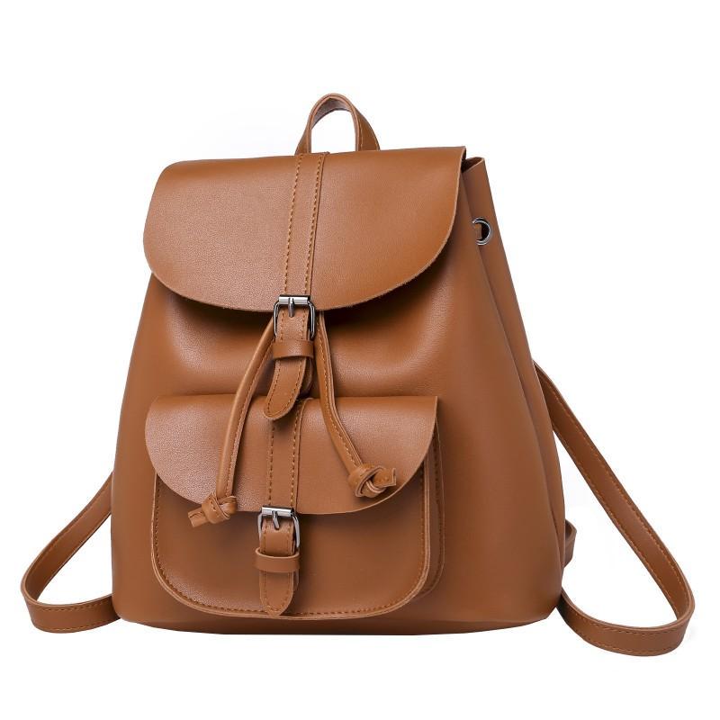 Женский рюкзак Amelie Italian Коричневый (8288)