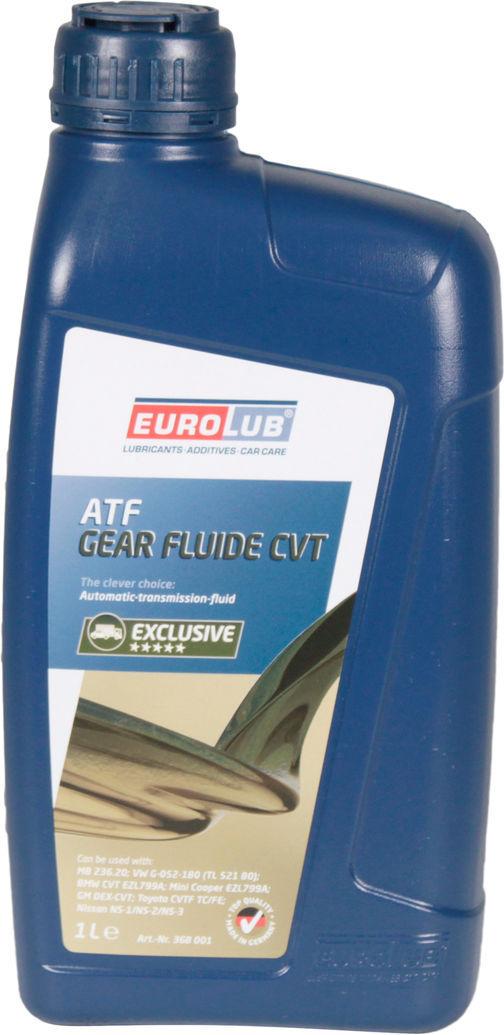 Трансмиссионное масло EuroLub ATF Fluide CVT 1 л (368001)