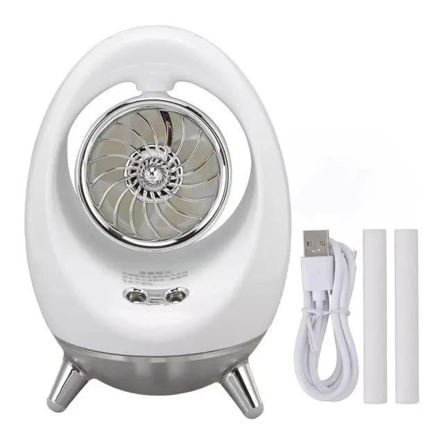Вентилятор-зволожувач Air Cooler 657 USB 300 мл 2000 мАг