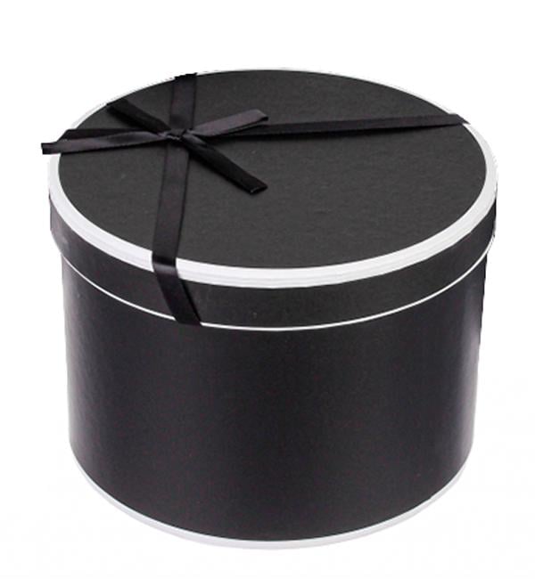 Подарочная коробка Black elegance 24х14,5 см Черный