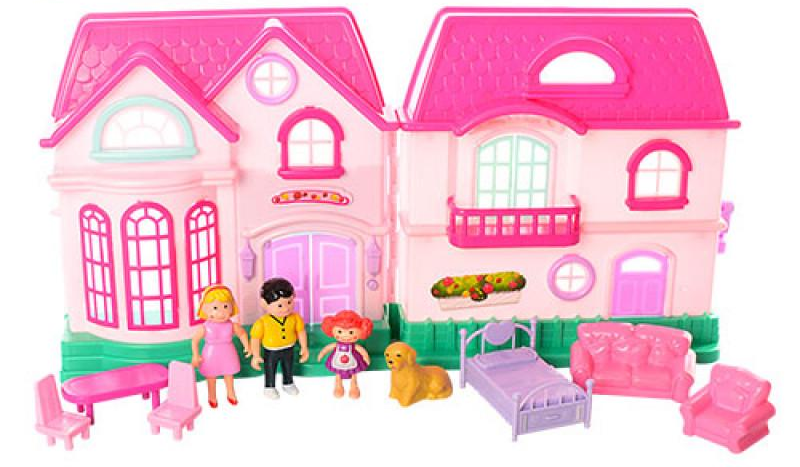 Ляльковий будиночок з меблями Limo Toy (16526A)