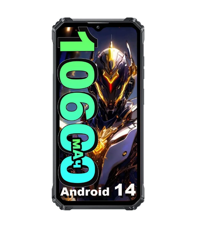 Смартфон Oukitel G1 6/256 GB IP69k NFC Black/Green (23653333) - фото 4 Смартфон Oukitel G1 6/256 GB IP69k NFC Black/Green (23653333) - фото 4