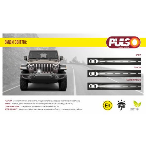 Фара рабочего света WLP-51R1BK Spot + Flood 17 Led 3 W (254082) - фото 4