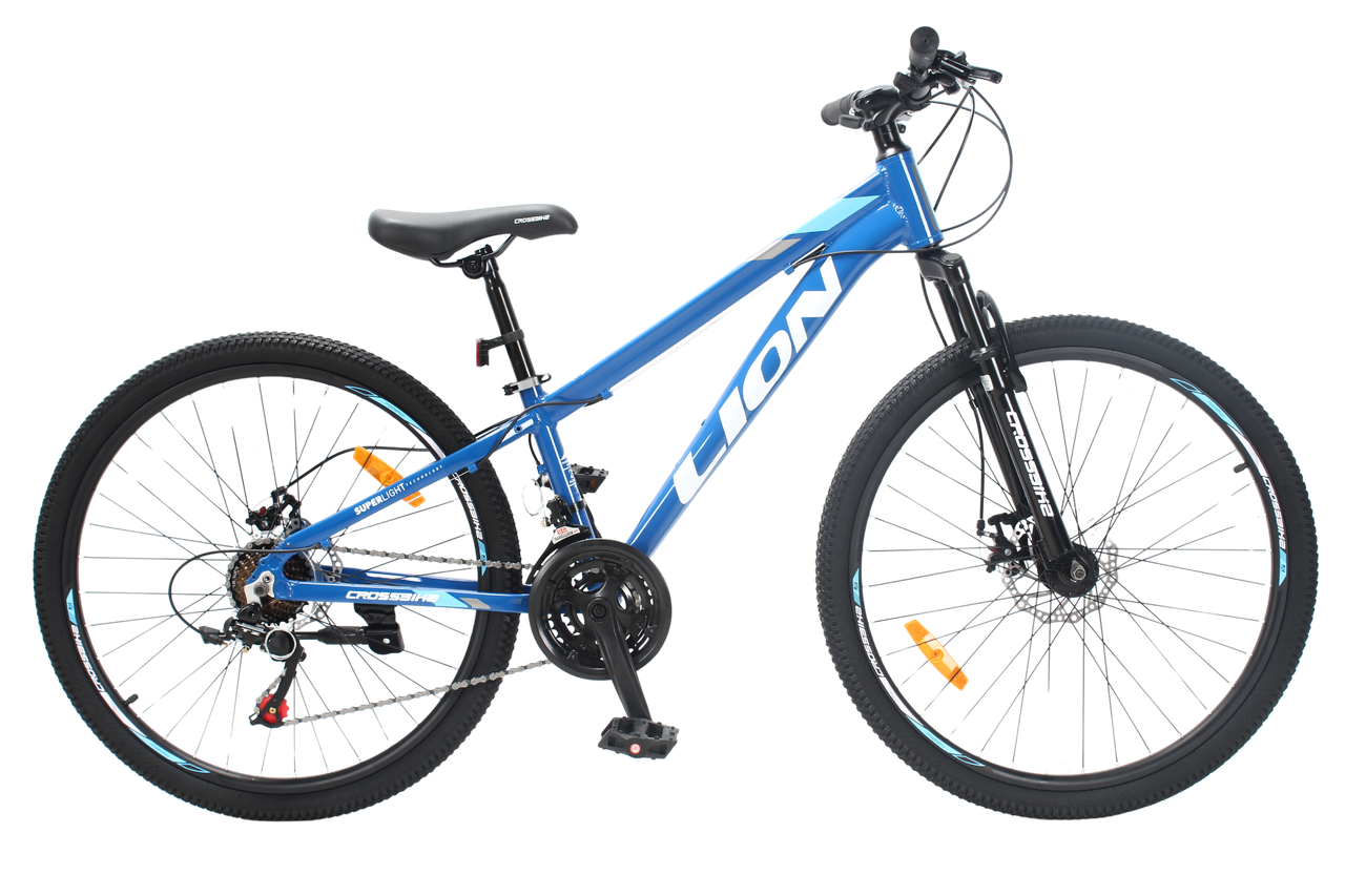 Велосипед CrossBike Lion 26" 13" Сине-голубой